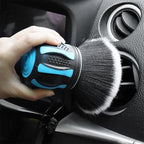 AUCELI Car Detailing Brush, Ultra Soft Auto Interior Dusting Brush with Storage Rack, Car XL Synthetic Brush Cleaning Tool, U