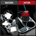 Car Trash Can with Lid - 2-Pack, Interior Accessories for Vehicles, Leakproof Garbage Can with 30 Detachable Trash Bags, Multipurpose Organizers and Storage Solutions for Home and Office