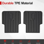 Backrest Mat Compatible with 2023-2025 2026 Honda Pilot Accessories, 2nd Kick Mats for 2022-2026 Acura MDX Accessories