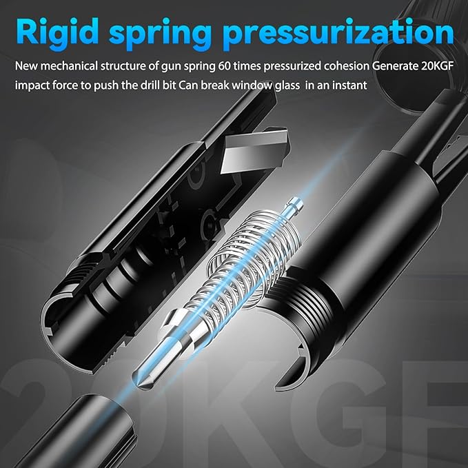 Car Window Breaker Tool - Upgraded Safe Hammer Glass Breaker, Car Hammer Seatbelt Cutter Window Breaker Emergency Escape Tool
