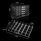 Clear Acrylic Jewelry Storage Box, Earring Jewelry Organizer with 5 Drawers, 5-Layer Jewelry Box for Women, Earrings Display 