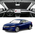Custom Fit Windshield Sun Shade for Honda Accord 2008-2012, Blocks UV & Heat, Front Window Sunshade Accessories, Easy Fold & Store Keep Your Car Cooler