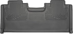 Husky Liners Weatherbeater Floor Mats | Fits 2015-2026 Ford F-150 SUPERCAB ONLY; 2017-2026 Ford F-250/F-350/F-450 SUPERCAB ONLY (Full Coverage) | 2nd Row, 1-pc Black - 19361
