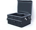 Seal Skin Covers Trunk Organizer for Car with Lid, Foldable Trunk organizer for SUV, Truck, Sedan with Securing Straps Collapsi