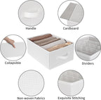 GRANNY SAYS Wardrobe Clothes Organizer, Drawer Organizers for Clothing, Closet Organizers and Storage, Organizer for Drawer, 