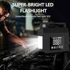 Jump Starter with Air Compressor, 4000A Car Battery Jump Starter(ALL Gas/8.0L Diesel) with 150PSI Tire Inflator 12V Car