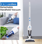 Vacmaster VSD1801 Cordless Handheld & Stick Vacuum Cleaner 2 in 1, Rechargeable Li-ion Battery Powerful Lightweight for Hardw