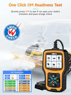 ANCEL AD410 Enhanced OBD2 Scanner, Vehicle Code Reader for Check Engine Light, Automotive OBD II Scanner Fault Diagnosis,