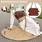Travel Tote Bag – Foldable Shopping Carrier, Lightweight Portable Organizer, Reusable Folding Bag | Compact Storage Design