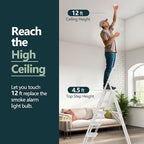 WOA WOA 6 Step Ladder, Lightweight Folding ladders with Wide Pedals, Slim Stepladder for Narrow Spaces, Tall Ladder for High 