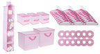 Delta Children Nursery Storage 48 Piece Set - Easy Storage/Organization Solution - Keeps Bedroom, Nursery & Closet Clean, Bar