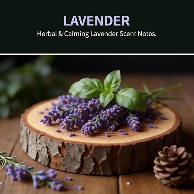Car Air Freshener Hanging 2 Pack, Lavender Scent Essential Oil Diffuser Long Lasting Up to 150 Days, Cute Car Accessories wit