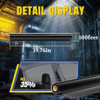 ARANA 35% VLT 40" × 100FT Ceramic Car Window Tint Film, Heat Resistant & 99% UV Blocking Privacy Protection