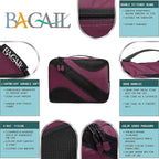 BAGAIL 6 Set Packing Cubes,Travel Luggage Packing Organizers