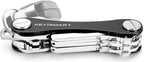KeySmart Classic - Compact Key Holder and Keychain Organizer (up to 14 Keys) (Black)