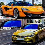 RockRose Azure Horizon Chameleon Window Tint for Cars, Color Window Tint Film; Heat Rejection & UV Block for Privacy and Sun Protection, 85% VLT (Deep Blue, 20 in x 10FT)