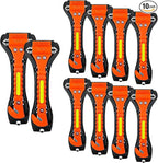 10 Pack Safety Hammer, Emergency Escape Tool with Car Window Breaker and Seat Belt Cutter, Life Saving Survival Kit