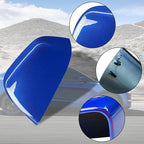 Jaronx Compatible with Tesla Model Y Side Mirror Cover Replacement 2020 2021 2022 2023 2024, Left Driver Side Door Wing Blue Rearview Mirror Cover Cap for Tesla Model Y Accessories