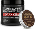 Leather Color Restorer, Leather Recoloring Balm, Scratch Remover, Leather Dye, Leather Paint with Leather Conditioner, Leathe