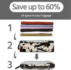 7 Pcs Compression Packing Cubes for Travel, Waterproof Suitcase Luggage Backpack Organizer with Toiletry Bag Travel Essential