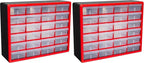 Akro-Mils 24-Drawer Plastic Drawer Storage Cabinet for Garage Organization, Bead Organizer, Building Bricks Storage, Teacher 