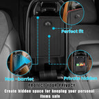 3PCS Center Console Organizers Compatible with 2021-2024 Ford Bronco Sport CX430 Dash Storage Tray and Armrest Storage Box Armrest Hidden Tray Interior Accessories