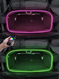 Trunk LED Light Strip for Tesla Model 3 Highland 23-25 Rear Trunk Cargo Light Interior Decoration Lights for Tesla Model 3 Refresh Easy Installation Tesla Trunk Accessories Ambient Lights (RGB)