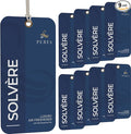 9PCS Solvère Disposable Air Fresheners for Men | Long Lasting Car Air Freshener Fragrance | Lasts for 2 Weeks | Strong Car Pe