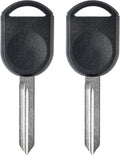 80 BIT Transponder Ignition Car Key, 4D-63 H84 H85 H92 Replacement for Ford F-Series Expedition Escape Explorer Focus Mustang