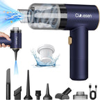 Car Vacuum Portable 4 in 1 Vacuum Cleaner 12000Pa Mini Handheld Vacuum Cordless Rechargeable 120W High Power Vacuum Cleaner &