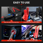Car Battery Jump Starter 3500A 13800mAh Jump Box (8.0L Gas/7.0L Diesel) Portable Car Jump Starter Battery Pack 12V Lithium