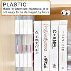 LonlyEagle 6 Pack A4 File Portable Project Case, Plastic Storage Box for 8.5" x 11" Letter Paper, Documents Magazines Holder 