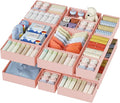 DIMJ Drawer Organizer Clothes - 20 Pack Closet Drawer Organizer Bins for Baby Clothes Storage, Fabric Dresser Organizer for N