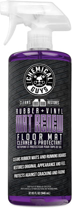 Chemical Guys Mat Renew Rubber + Vinyl Floor Mat Cleaner And Protectant, Safe for Cars, Trucks, SUVs, Motorcycles, RVs & More