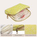 Stratalife Travel Jewelry Case - Portable Jewelry Organizer for Traveling Small Pouches for Bracelets Necklace Bangles Healin