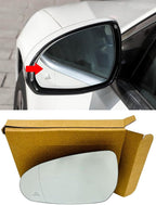 CAMIL Blind Spot Mirror Glass, Lens Heated Exterior Mirror Replacement Glass Compatible with Mercedes Benz W206 C/W214 E/W223 S/X254 GLC Class (Left Driver Side)