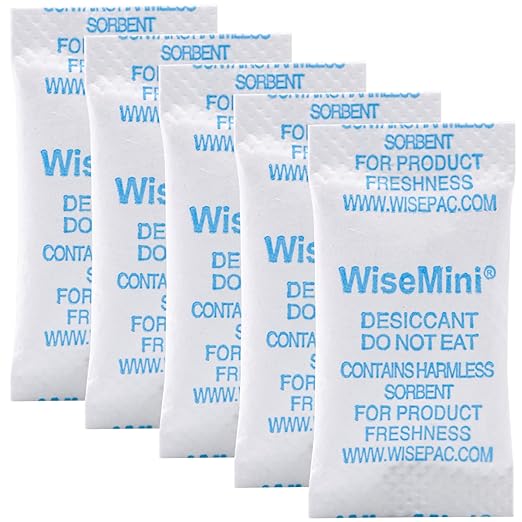 1 Gram 5000 Packs Silica Gel Packets, Silica Packets, Food Grade Dessicant, Dessicant Packs, Silica Gel for Food Storage,