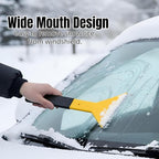 4 Pieces Window Tint Tools, Long Handle Bulldozer Squeegee Scrubber Paddle Squeegee, Auto Flat Window Film Installation Cleaning Tool for Car Front Windows Rear Glass
