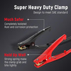 TOPDC 6 Gauge 16 Feet Jumper Cables for Car, SUV and Trucks Battery, Heavy Duty Automotive Booster Cables for Jump Starting Dead or Weak Batteries with Carry Bag, (TD-P0616)