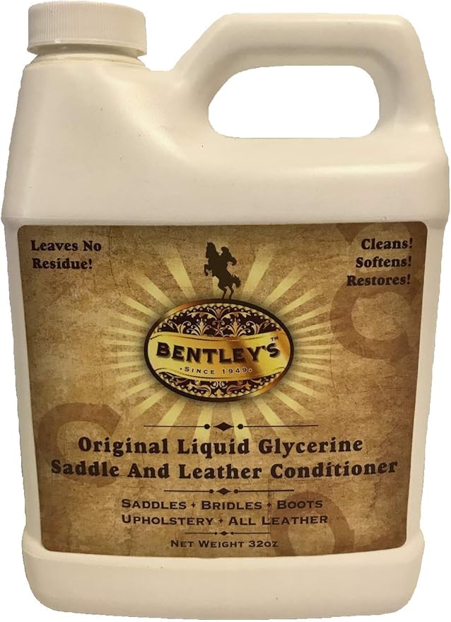 BENTLEY Liquid Glycerine Saddle & Leather Conditioner Soap - 32 oz