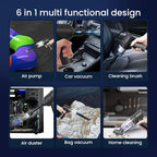 VIMALIFE 10000Pa Cordless Car Vacuum Cleaner & Air Duster