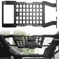 JOYTUTUS Hard Top Roof Rack Molle Panel Compatible with Wrangler JL JLU & Gladiator JT 2018-2026, Wrangler Overhead Molle Panel Storage Cargo Roof Rack, No Drilling(Not for Soft-Top)