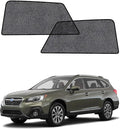 Car Window Shades for Subaru Outback Wagon(2015-2019), 2-Pack Rear Window Sun Shades for Baby – Breathable Mesh, UV & Heat Blocker, Privacy Protection for Camping, Travel, Sleep & Nursing