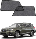 Car Window Shades for Subaru Outback Wagon(2015-2019), 2-Pack Rear Window Sun Shades for Baby – Breathable Mesh, UV & Heat Blocker, Privacy Protection for Camping, Travel, Sleep & Nursing
