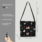 BeeGreen Reusable Grocery Shopping Bag -Travel Tote Bag - Foldable Compact Sturdy Bags