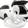 DIBMS 177" Magnetic Induction Dynamic Flowing LED Car Trunk Light Strip, Universal Flexible IP65 Waterproof Cuttable Silicone 12V Interior Ambient Lighting for Cars SUVs Vans White