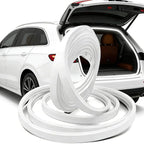 DIBMS 177" Magnetic Induction Dynamic Flowing LED Car Trunk Light Strip, Universal Flexible IP65 Waterproof Cuttable Silicone 12V Interior Ambient Lighting for Cars SUVs Vans White