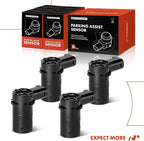 A-Premium 4-PC Rear Reverse Backup Parking Aid Assist Sensor Compatible with Select Ford, Lincoln & Mercury Models - F150 F25