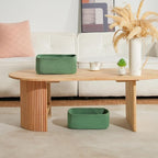3-Pack Shelf Baskets for Organizing, Closet Organizer Bins, Small Woven Baskets, Rope Toy Basket, Storage Basket for Shelves,
