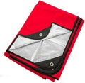 Arcturus All-Weather Outdoor Survival Blanket, Thermal Emergency Blanket, Reflective Heat Tarp with Grommets, Lightweight for